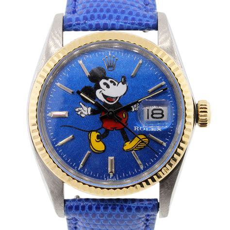 rolex mickey mouse watch price.